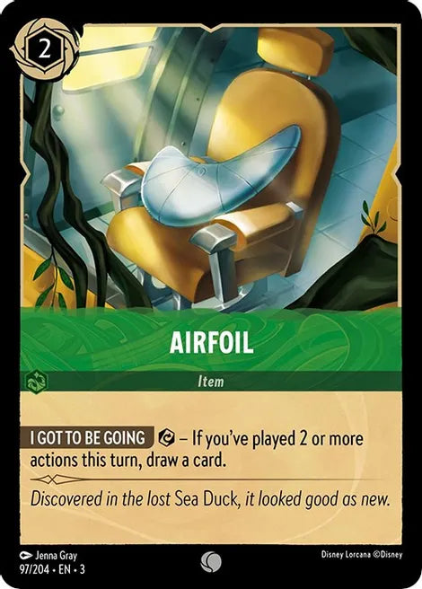 97 Airfoil Disney Lorcana Into the Inklands Common