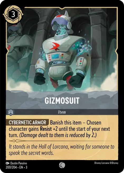 200	Gizmosuit Into the Inklands Common Foil TCG CARD