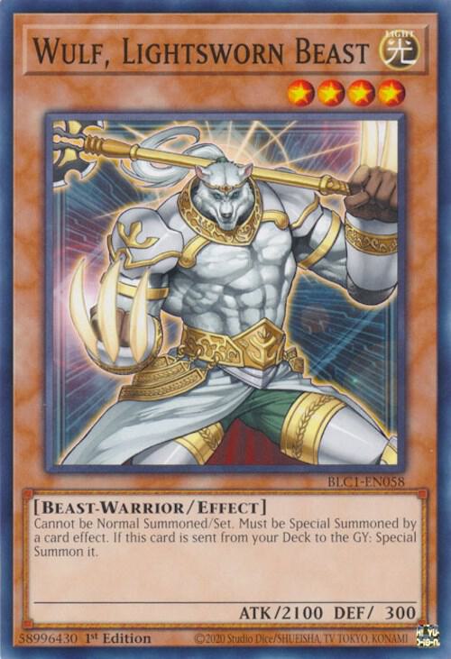 Wulf, Lightsworn Beast - Battles of Legend: Chapter 1 (BLC1)