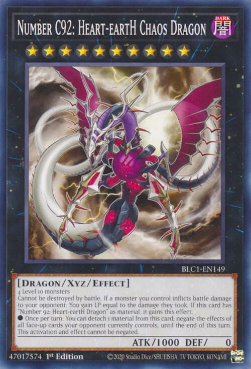 Number C92: Heart-eartH Chaos Dragon - Battles of Legend: Chapter 1 (BLC1)