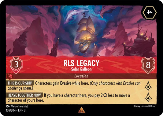 136	RLS Legacy - Solar Galleon	Into the Inklands	RARE