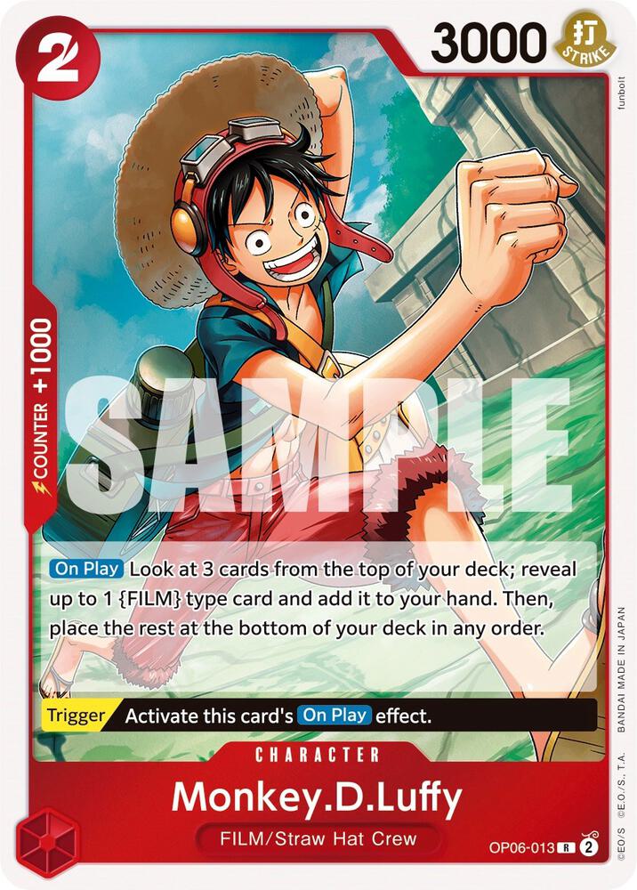 One Piece TCG - Monkey.D.Luffy - Wings of the Captain (OP06)