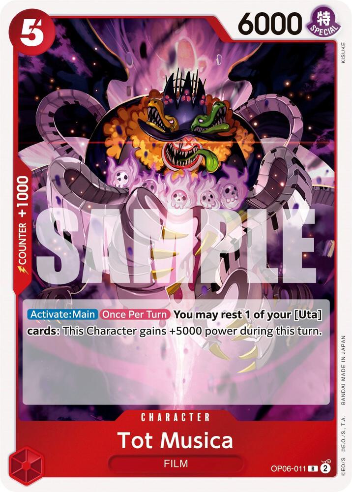 One Piece TCG - Tot Musica - Wings of the Captain (OP06)