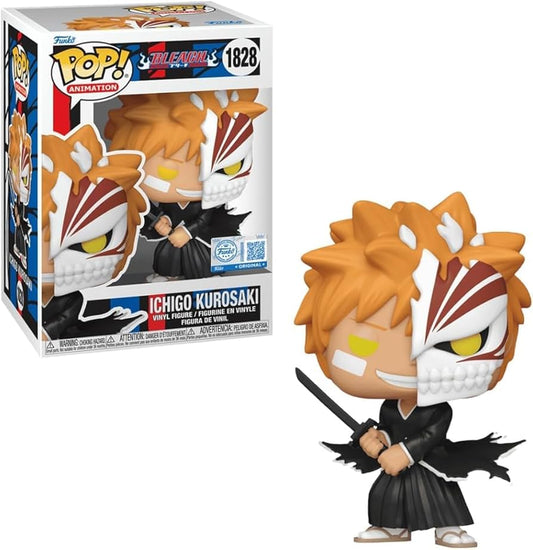 Funko Pop! Bleach - Ichigo Kurosaki 1828 Funko Special Edition + Pop Protector