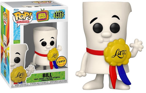 Funko Pop! School House Rock! Bill 1417 CHASE + Pop Protector