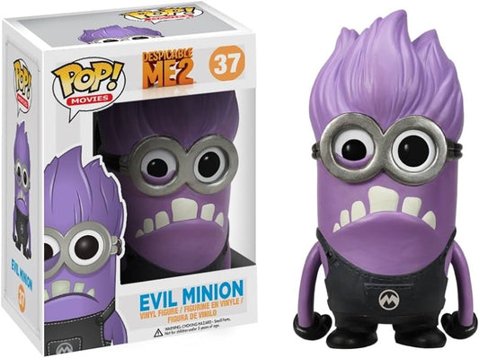 Funko Pop! Despicable Me 2 - Evil Minion 37 (VAULTED) + Free Protector
