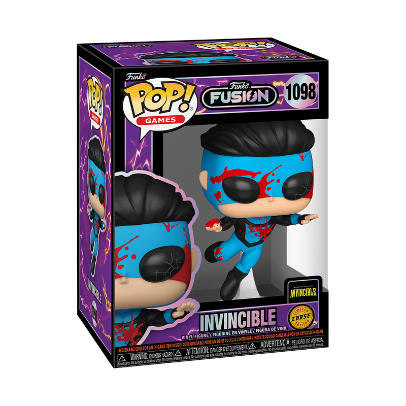 PREORDER Funko Pop! Funko Fusion - Invincible 1098 CHASE Figure + Pop Protector