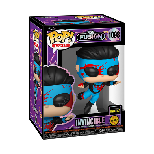 PREORDER Funko Pop! Funko Fusion - Invincible 1098 CHASE Figure + Pop Protector