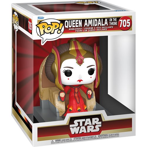 Preorder Star Wars: Episode I - The Phantom Menace Queen Amidala on the Throne Deluxe Funko Pop! Vinyl Figure #705