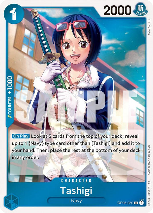 One Piece TCG - Tashigi - Wings of the Captain (OP06)