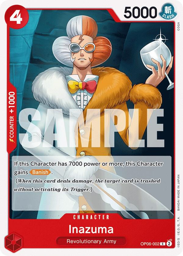One Piece TCG - Inazuma - Wings of the Captain (OP06)