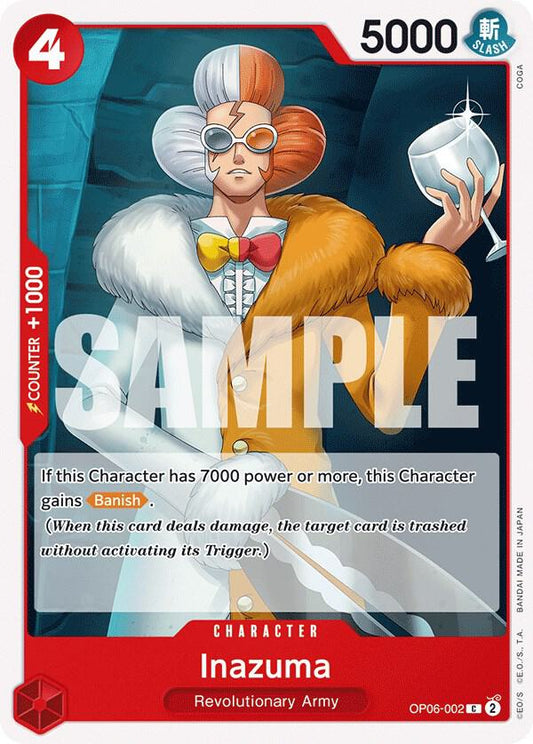 One Piece TCG - Inazuma - Wings of the Captain (OP06)