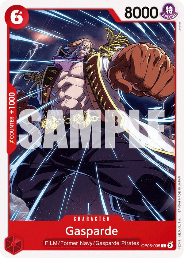 One Piece TCG - Gasparde - Wings of the Captain (OP06)