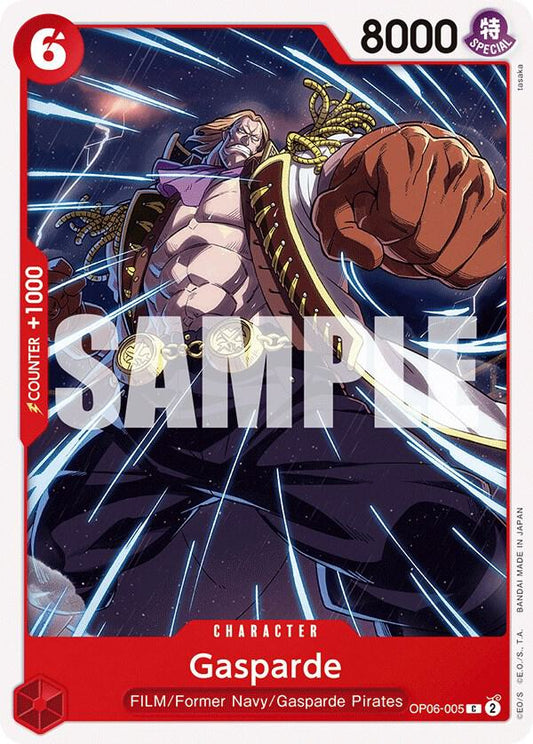 One Piece TCG - Gasparde - Wings of the Captain (OP06)