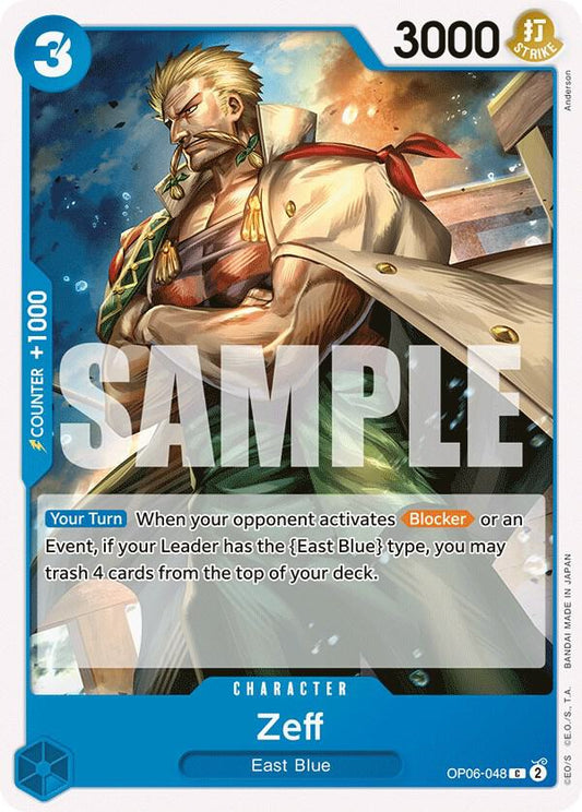 One Piece TCG - Zeff - Wings of the Captain (OP06)