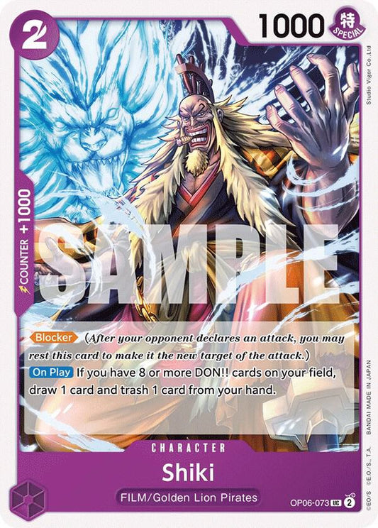 One Piece TCG - Shiki - Wings of the Captain (OP06)