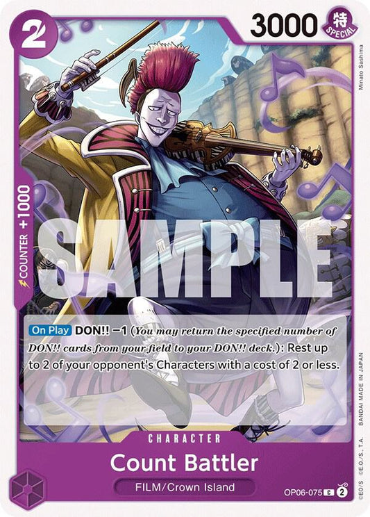 One Piece TCG - Count Battler - Wings of the Captain (OP06)
