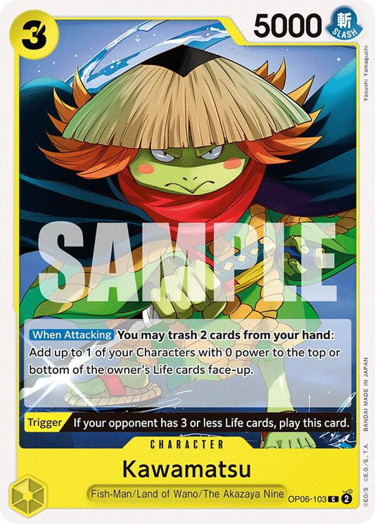 One Piece TCG - Kawamatsu - Wings of the Captain (OP06)