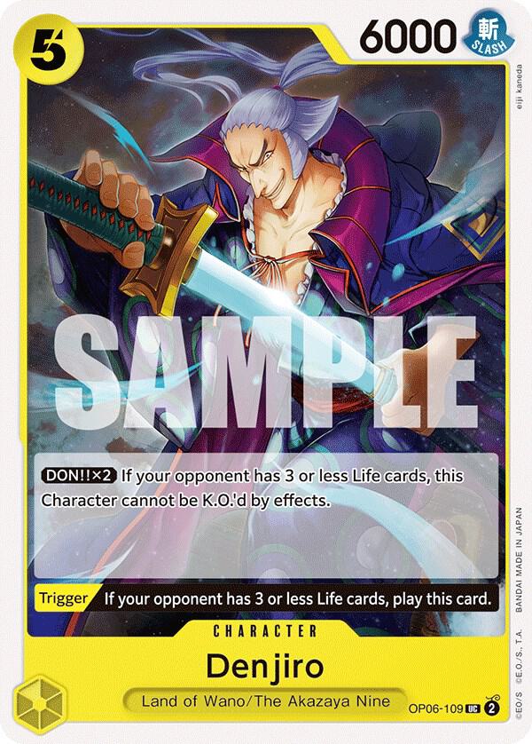 One Piece TCG - Denjiro - Wings of the Captain (OP06)