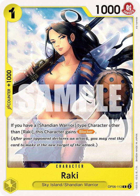 One Piece TCG - Raki - Wings of the Captain (OP06)