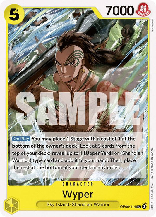 One Piece TCG - Wyper - Wings of the Captain (OP06)