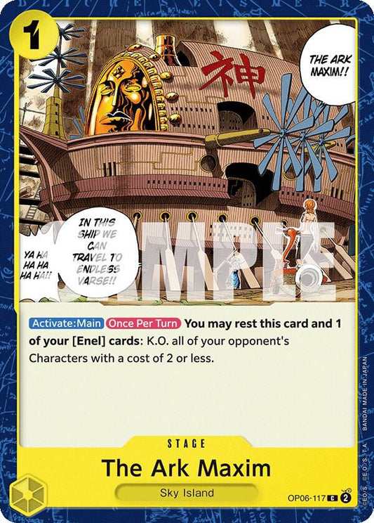 One Piece TCG - The Ark Maxim - Wings of the Captain (OP06)