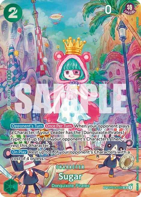 one piece TCG! Sugar - Kingdoms of Intrigue (OP04)