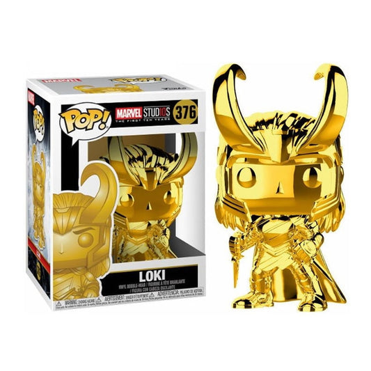 Funko Pop! Marvel Studios The First Ten Years - Loki 376 (VAULTED) (box ware) + Free Protector