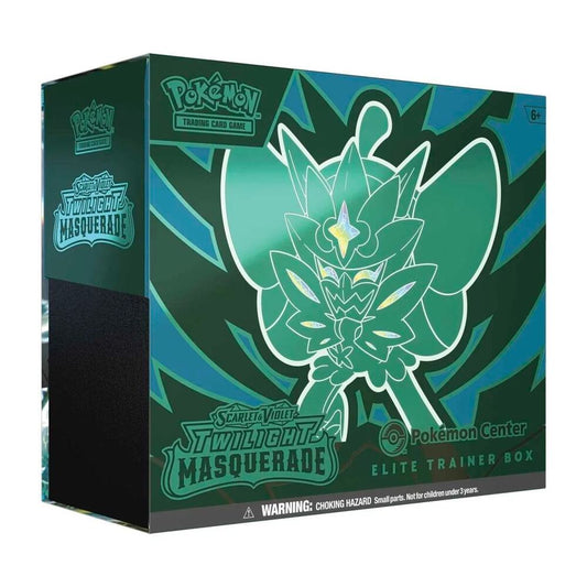 Pokemon TCG! Twilight Masquerade Pokemon Center Elite Trainer Box (Exclusive) - SV06: Twilight Masquerade (TWM)