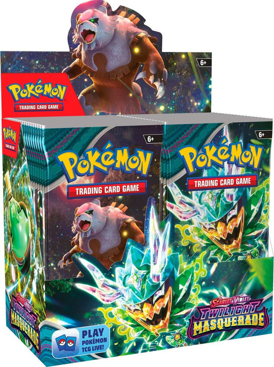 Pokemon TCG! Twilight Masquerade Booster Box - SV06: Twilight Masquerade (TWM)
