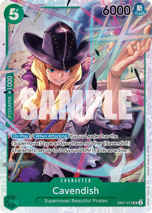 One Piece TCG - Cavendish - Extra Booster: Memorial Collection (EB-01)