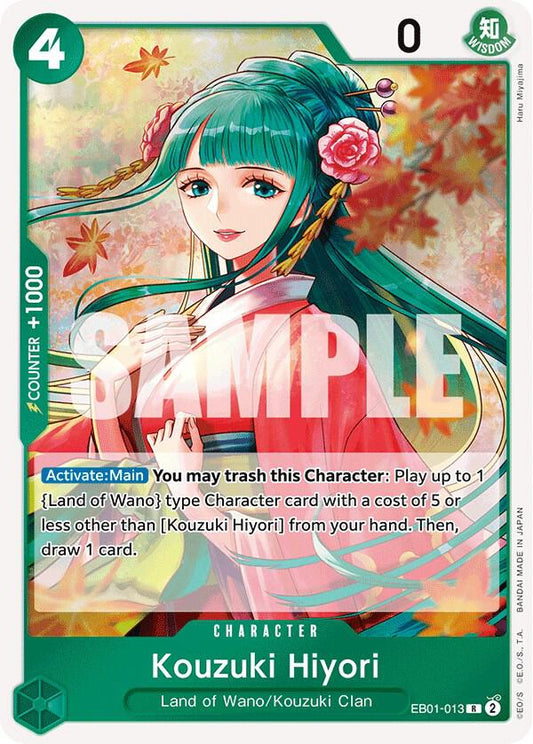 One Piece TCG - Kouzuki Hiyori - Extra Booster: Memorial Collection (EB-01)