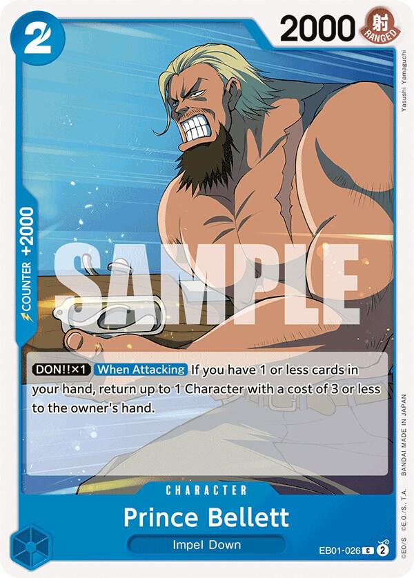 One Piece TCG - Prince Bellett - Extra Booster: Memorial Collection (EB-01)