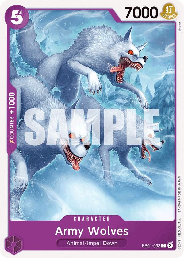 One Piece TCG - Army Wolves - Extra Booster: Memorial Collection (EB-01)