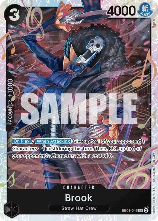 One Piece TCG - Brook (046) - Extra Booster: Memorial Collection (EB-01)