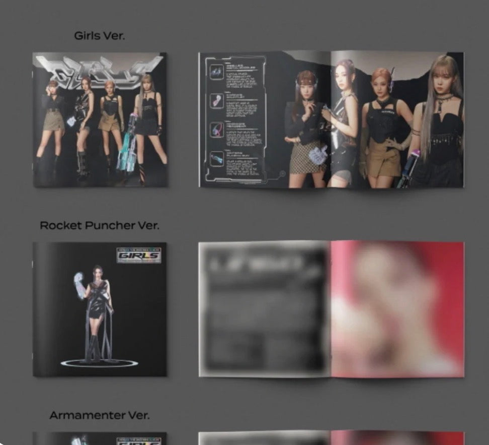 K-POP AESPA - GIRLS (2ND MINI ALBUM) DIGIPACK VER. ROCKET PUNCHER (KARINA VERSION)