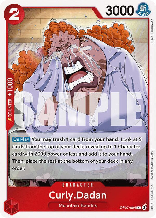 One Piece TCG - Curly.Dadan - 500 Years in the Future (OP07)