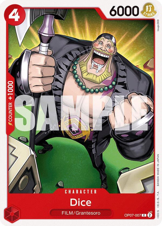 One Piece TCG! Dice - 500 Years in the Future (OP07)