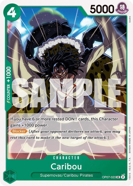One Piece TCG - Caribou - 500 Years in the Future (OP07)