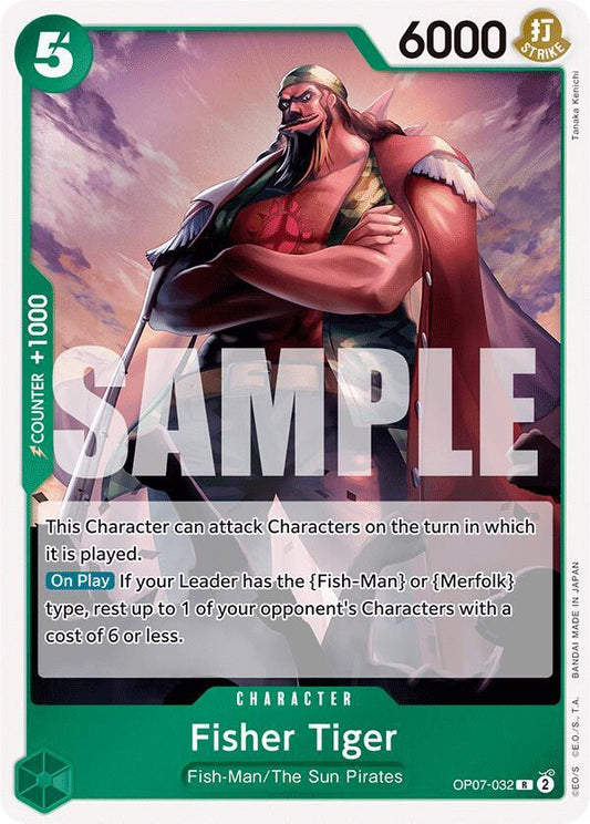 One Piece TCG - Fisher Tiger - 500 Years in the Future (OP07)