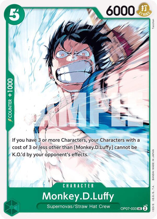 One Piece TCG - Monkey.D.Luffy (033) - 500 Years in the Future (OP07)