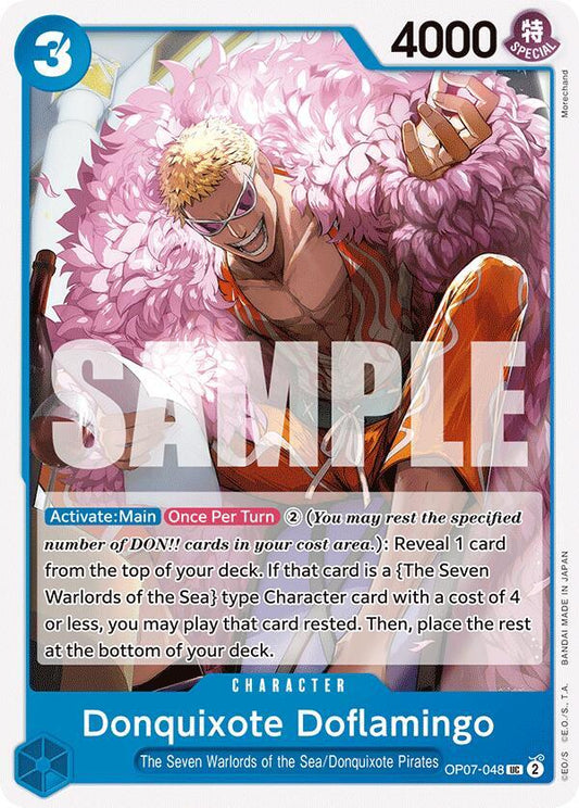 One Piece TCG - Donquixote Doflamingo - 500 Years in the Future (OP07)