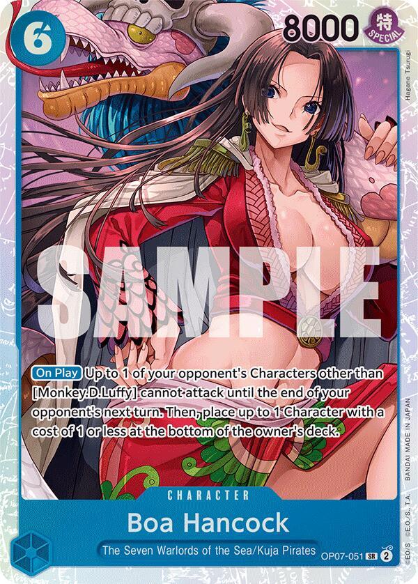 One Piece TCG! Boa Hancock (051) - 500 Years in the Future (OP07-051)