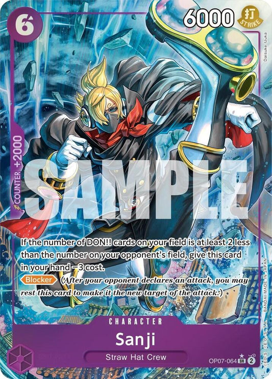 One Piece TCG! Sanji (Parallel) - 500 Years in the Future (OP07)