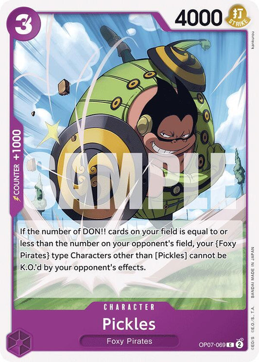One Piece TCG - Pickles - 500 Years in the Future (OP07)