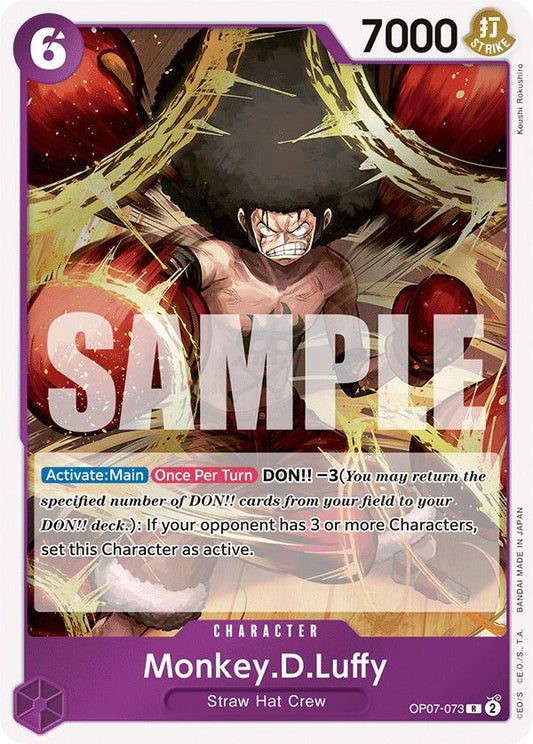 One Piece TCG - Monkey.D.Luffy (073) - 500 Years in the Future (OP07)