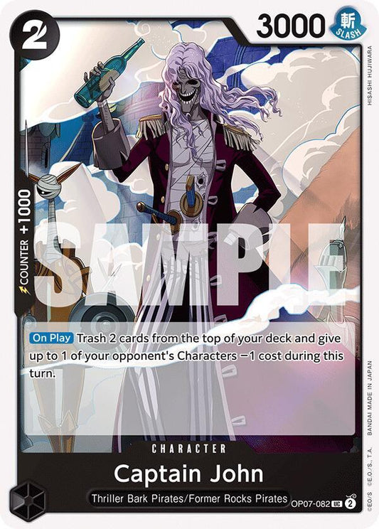 One Piece TCG - Captain John - 500 Years in the Future (OP07)