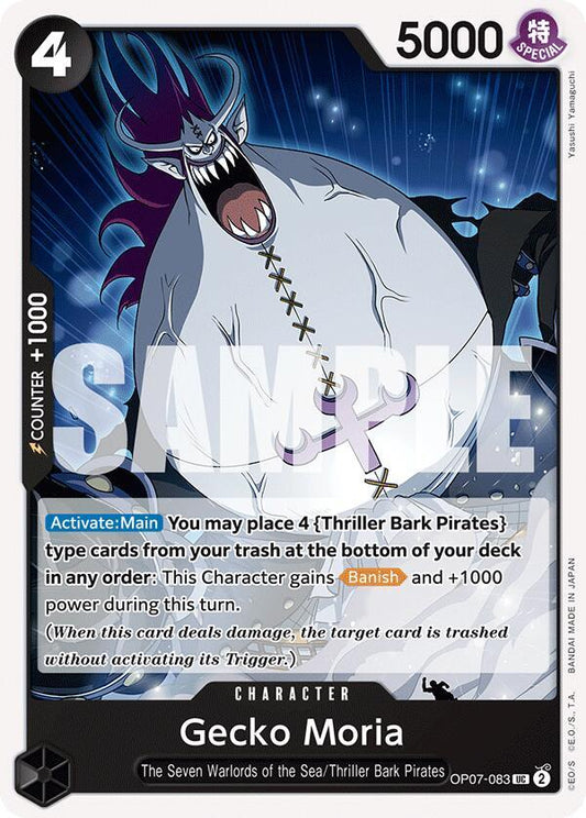 One Piece TCG - Gecko Moria (083) - 500 Years in the Future (OP07)