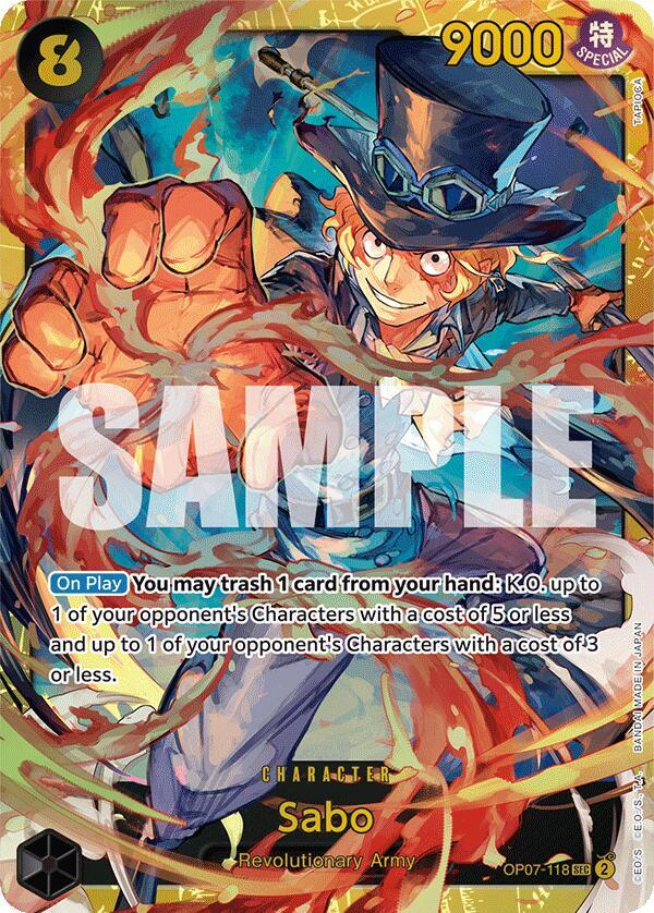 One Piece TCG! Sabo - 500 Years in the Future (OP07)