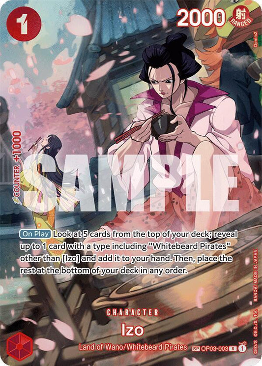 One Piece TCG! Izo (SP) - 500 Years in the Future (OP07)